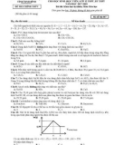 Đề thi thử THPT Quốc gia môn Hóa học năm 2018 - Sở GD&ĐT Ninh Bình - Mã đề 007