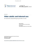 Older adults and internet use