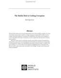 The Media's Role in Curbing Corruption