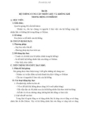 Bài 28: Hệ thống cung cấp nhiên liệu và không khí trong động cơ điezen - Giáo án Công nghệ 11 - GV: N.N.Viên