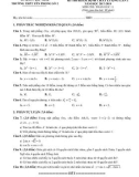 Đề thi khảo sát chất lượng đầu năm lớp 11 năm học 2017-2018 môn Toán trường THPT Yên Phong 2
