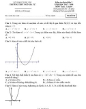 Đề kiểm tra 1 tiết lần 2 môn Đạisố lớp10 năm 2017-2018 - THPT Ngô Gia Tự - Mã đề 012