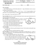 Đề thi học kì 1 môn Vật lí 11 năm 2019-2020 có đáp án - Trường THPT Phú Lâm