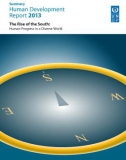 Human Development Report 2013 - The Rise of the South: Human Progress in a Diverse World