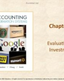 Lecture Accounting information systems: Chapter 14 - Richardson, Chang, Smith