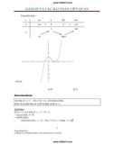 HÀM SỐ VÀ CÁC BÀI TOÁN LIÊN QUAN