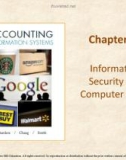 Lecture Accounting information systems: Chapter 11 - Richardson, Chang, Smith