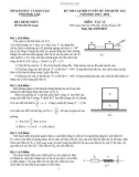 Đề thi học sinh giỏi môn Lý lớp 12 năm 2013-2014 - Kèm đáp án