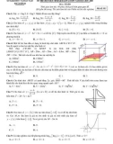 Đề thi học sinh giỏi môn Toán lớp 12 năm 2019-2020 có đáp án - Sở GD&ĐT Thái Bình