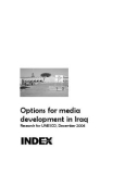 Options for media development in Iraq