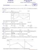 Đề thi khảo sát HSG môn Toán 12 năm 2020-2021 có đáp án - Trường THPT Hưng Nhân