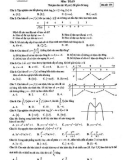 Đề thi KSCL môn Toán 12 năm 2019-2020 có đáp án - Sở GD&ĐT Thái Bình