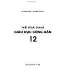 Giáo dục công dân 12 và cách thiết kế bài giảng: Phần 1