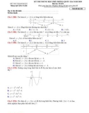 Đề thi thử THPTQG môn Toán lần 1 năm 2019 - Sở GD&ĐT Quảng Nam