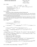 Đề thi thử vào lớp 10 môn Toán năm 2022-2023 có đáp án - Trường THCS Thượng Mổ (Đề 1)