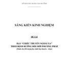 Sáng kiến kinh nghiệm THPT: Dạy Chiếc thuyền ngoài xa theo định hướng đổi mới phương pháp