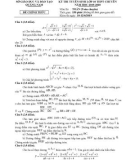 Đề thi tuyển sinh lớp 10 môn Toán năm 2019-2020 có đáp án - Sở GD&ĐT Quảng Nam (Lần 2)