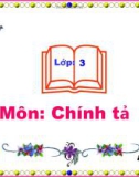 Bài giảng môn Tiếng Việt lớp 3 năm học 2020-2021 - Tuần 13: Chính tả Đêm trăng trên Hồ Tây (Trường Tiểu học Thạch Bàn B)