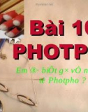 Bài giảng điện tử môn hóa học: phốt pho