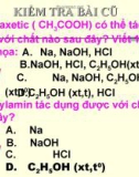 Bài giảng điện tử môn hóa học: aminoaxit cơ bản