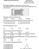 Đề kiểm tra học kì 2 môn Toán lớp 6 năm 2021-2022 - Trường THCS Nam Trung Yên