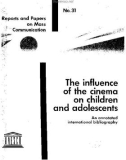 The influence of the cinema on children and adolescents