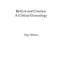 Bollywood Cinema: A Critical Genealogy