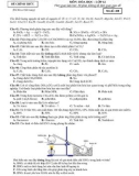 Đề khảo sát kiến thức THPT môn Hóa học 12 năm 2019 lần 1 - Sở GD&ĐT Vĩnh Phúc - Mã đề 408