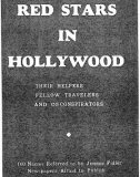 RED STARS IN HOLLYWOOD