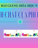 Bài giảng Hóa học 9 bài 25: Tính chất của phi kim