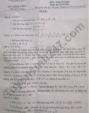 Đề thi tuyển sinh vào lớp 10 môn Toán năm 2022-2023 có đáp án - Sở GD&ĐT Điện Biên
