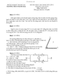 8 đề thi học sinh giỏi môn Vật lí lớp 9 có đáp án