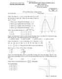Đề thi KSCL môn Toán lớp 12 năm 2018-2019 lần 1 - THPT Đồng Đậu - Mã đề 002