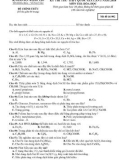 Đề thi thử THPT Quốc gia môn Hóa năm 2018 lần 1 - Sở GD&ĐT Bà Rịa-Vũng Tàu - Mã đề 002