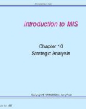 Lecture Management information systems: Solving business problems with information technology – Chapter 10