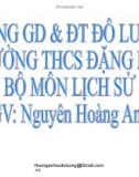 Bài giảng điện tử môn lịch sử: tư liệu về người nguyên thủy