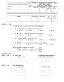 Đề thi cuối HK1 Toán và Tiếng Việt 4 - TH Nguyễn Bỉnh Khiêm (2011-2012)