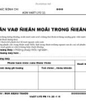 giáo án vật lý 11 - vật dẫn và điện môi trong điện trường