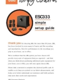 ESC333 simple setup guide