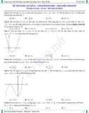 Đề vận dụng cao số 01 – hàm số đơn điệu, đơn điệu hàm hợp