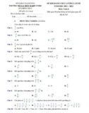 Đề thi khảo sát chất lượng môn Toán lớp 6 năm 2021-2022 (Lần 3) - Trường THCS&THPT Marie Curie