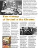 The History of Sound in the Cinema