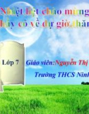 Giáo án điện tử môn sinh học: Một số giun tròn