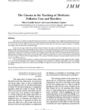 The Cinema in the Teaching of Medicine: Palliative Care and Bioethics