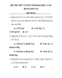 ĐỀ THI THỬ TUYỂN SINH ĐẠI HỌC, CAO ĐẲNG MÔN HÓA HỌC ĐỀ SỐ 04