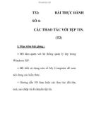 Giáo án tin học 6_ tiết 32