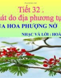 Bài giảng Học hát do địa phương tự chọn - Âm nhạc 5 - GV: Hoàng Dung