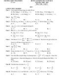 Đề cương ôn tập học kì 2 môn Toán lớp 11 năm 2020-2021 - Trường THPT Thái Phiên