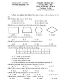 Đề thi học kì 1 môn Toán lớp 6 năm 2022-2023 có đáp án - Trường THCS Lê Lợi, Tân Phú
