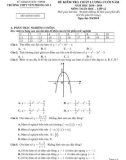 Đề thi học kì 2 môn Toán 12 năm 2018-2019 có đáp án - Trường THPT Yên Phong số 2